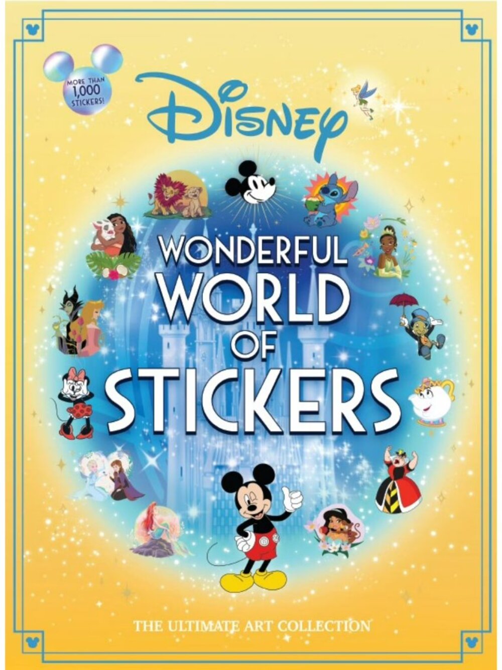 Disney Wonderful World of Stickers (Hardcover) - NWT